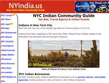 Tablet Screenshot of nyindia.us